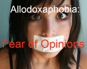 Allodaxaphobia strange phobisas